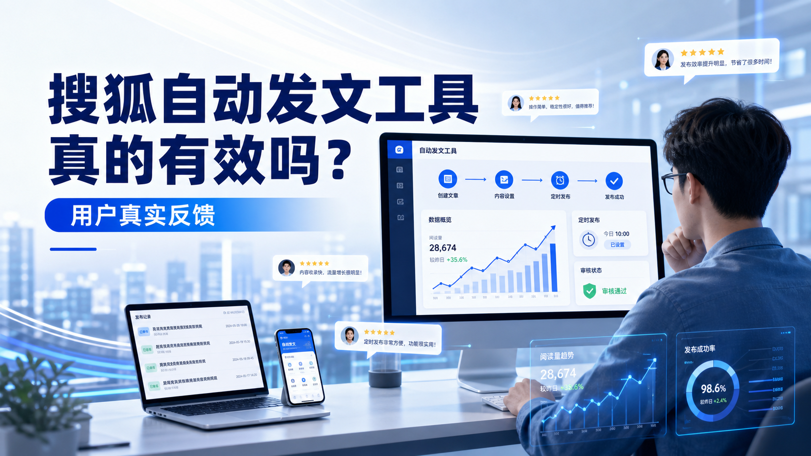 搜狐自动发文工具真的有效吗？武汉用户的真实反馈